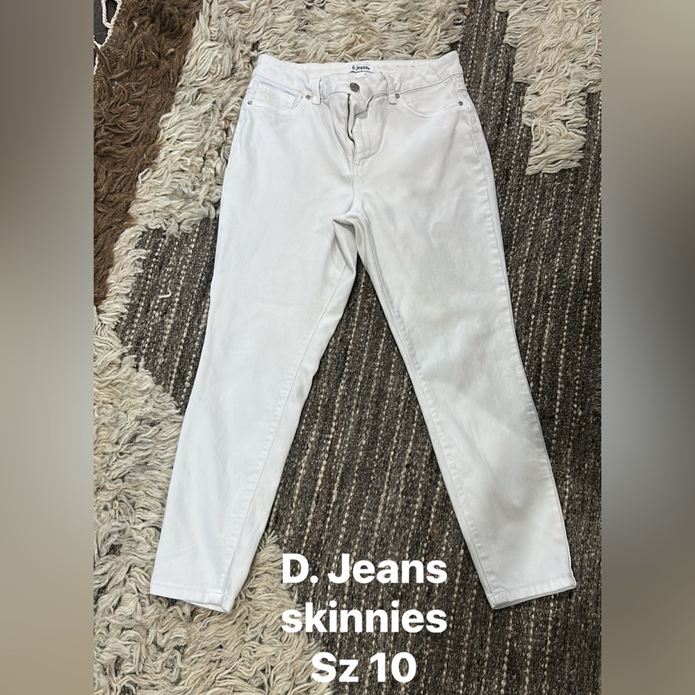 D. Jeans White Skinny Jeans